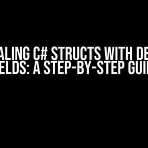 Marshaling C# Structs with Delegate Fields: A Step-by-Step Guide